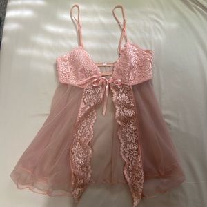 pink lingerie